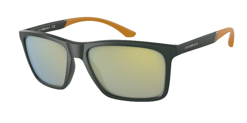 Men's square - frame sunglasses for a modern look​​ Emporio Armani 4170 Sunglasses