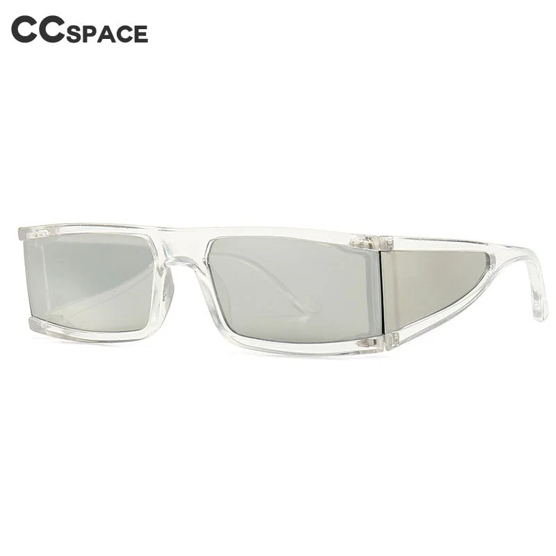 Unisex cycling sunglasses with vented frames to prevent fogging CCspace Unisex Full Rim Rectangle Resin Goggle Frame Sunglasses 46198 Unisex cycling sunglasses with vented frames to prevent fogging CCspace Unisex Full Rim Rectangle Resin Goggle Frame Sunglasses 46198