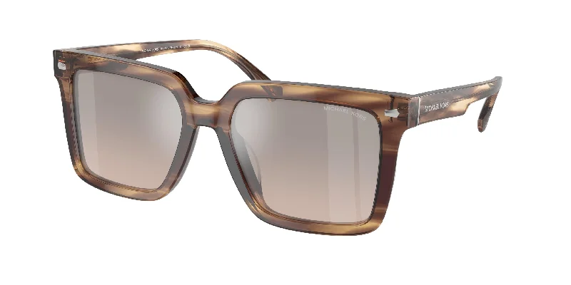Men's square - frame sunglasses for a modern look Michael Kors Abruzzo 2217U Sunglasses Men's square - frame sunglasses for a modern look Michael Kors Abruzzo 2217U Sunglasses