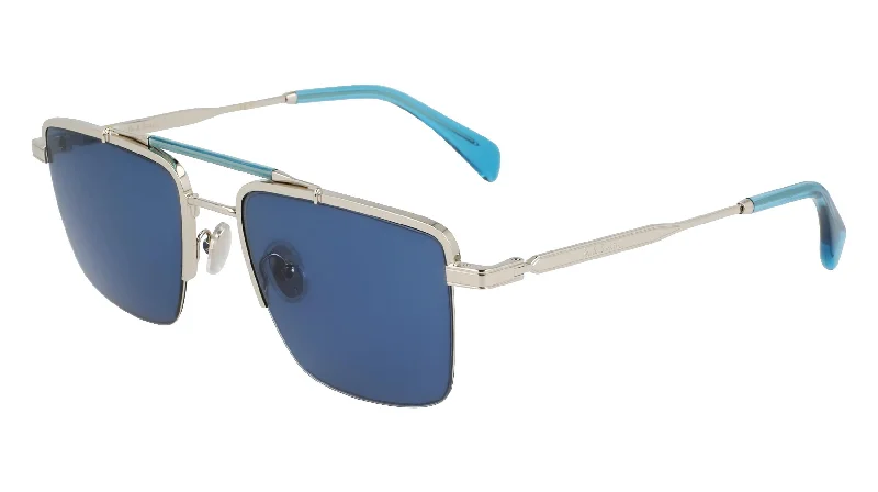 004 - Silver - Blue