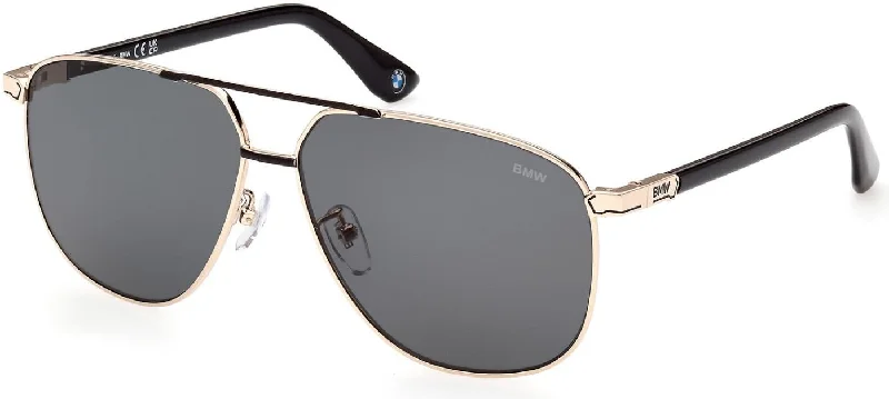 Men's round - frame sunglasses for a classic look​​ BMW 0030 Sunglasses