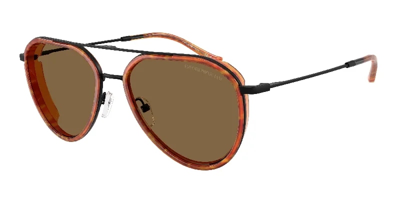 3001OR - Black - Brown