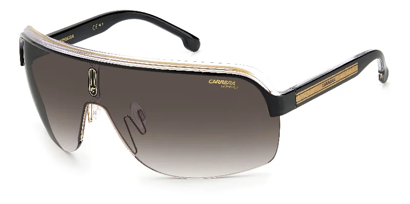 Men's mirrored wrap - around sunglasses for extreme sports CARRERA-TOPCAR 1/N-2M2-9910-SUNGLASSES Men's mirrored wrap - around sunglasses for extreme sports CARRERA-TOPCAR 1/N-2M2-9910-SUNGLASSES