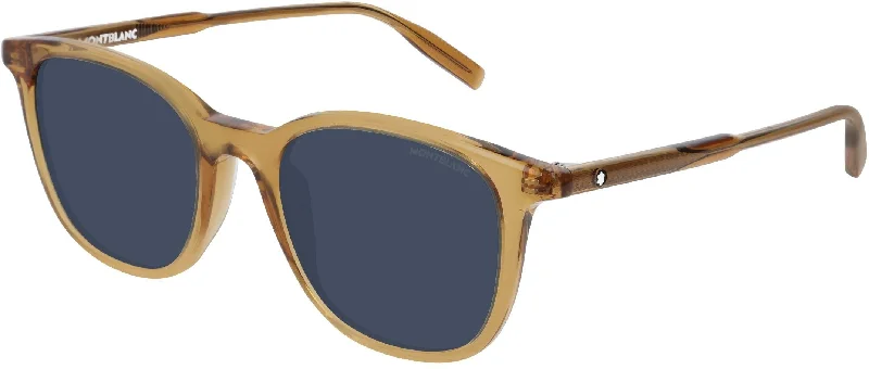 Men's driving sunglasses with night - vision enhancement​​ Montblanc Established MB0006S Sunglasses