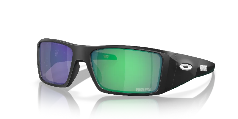 Men's wood - framed sunglasses for a natural touch Oakley Green Bay Packers Heliostat Men's wood - framed sunglasses for a natural touch Oakley Green Bay Packers Heliostat