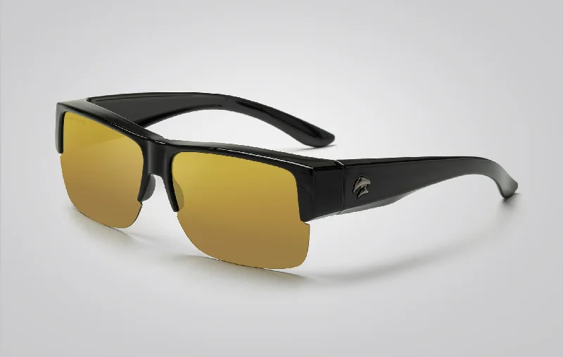 Men's sports - eyewear sunglasses with a secure fit FitOn Semi-Rimless Mirror Sunglasses Men's sports - eyewear sunglasses with a secure fit FitOn Semi-Rimless Mirror Sunglasses