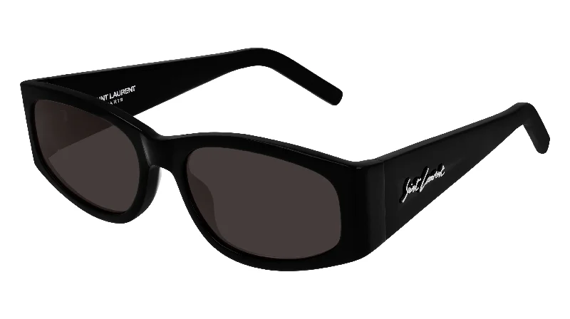 Retro - style unisex round sunglasses for a vintage vibe SAINT LAURENT-SL329-001-5518-SUNGLASSES Retro - style unisex round sunglasses for a vintage vibe SAINT LAURENT-SL329-001-5518-SUNGLASSES