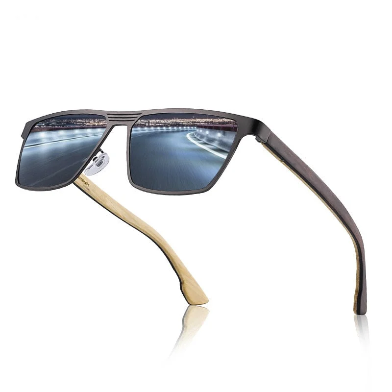 Unisex gradient - lens sunglasses for a sophisticated appearance Yimaruili Unisex Full Rim Rectangular Bamboo/Wooden Frame Polarized Lens Sunglasses 8045 Unisex gradient - lens sunglasses for a sophisticated appearance Yimaruili Unisex Full Rim Rectangular Bamboo/Wooden Frame Polarized Lens Sunglasses 8045