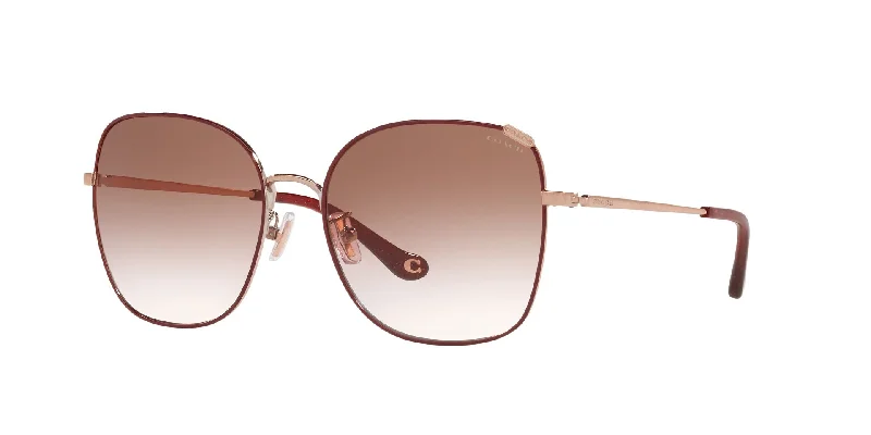 Unisex plastic - framed sunglasses with a matte finish COACH-0HC7133-94038D-5717-SUNGLASSES Unisex plastic - framed sunglasses with a matte finish COACH-0HC7133-94038D-5717-SUNGLASSES