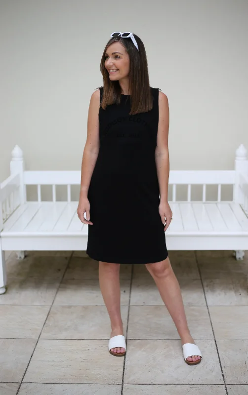 Addison Heritage Dress - Black