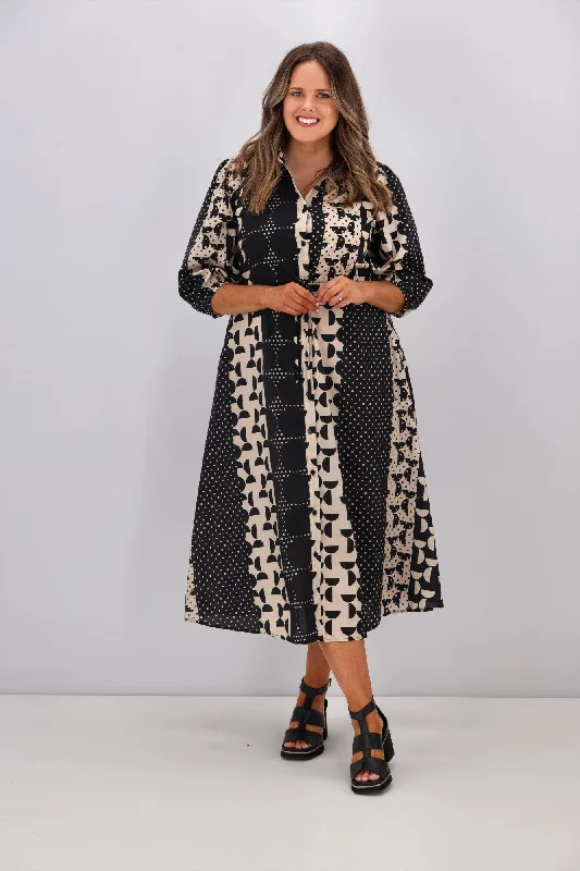 Boho Australia Mandy Polka Dot Midi Dress