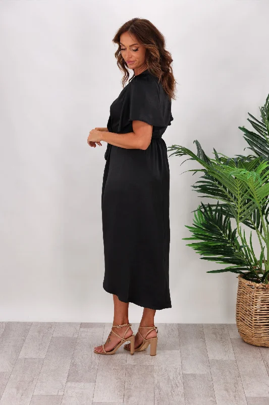 Celebration by Shine On Shona Midi Dress Black