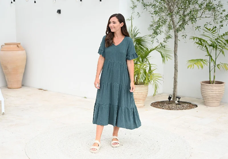 Gracey Dress - Green