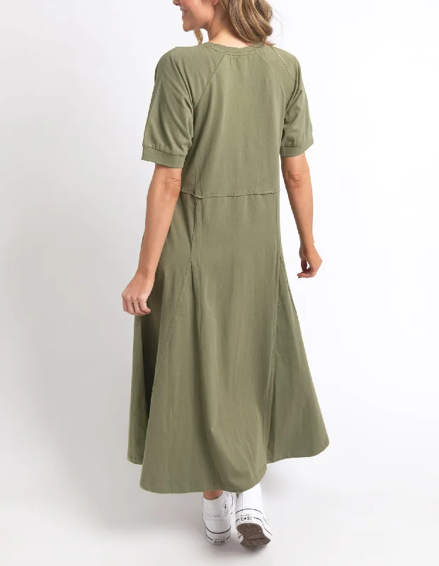 Elm York Midi Dress Clover