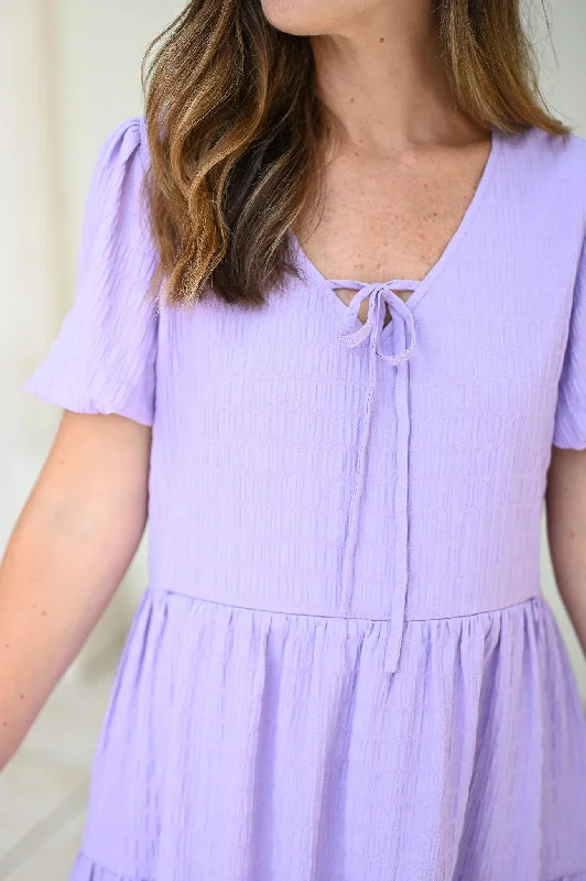 Mia Dress - Lilac