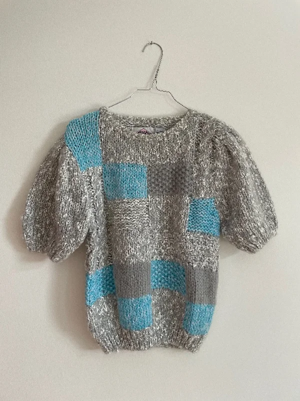 Puff Sleeve Knit 80s