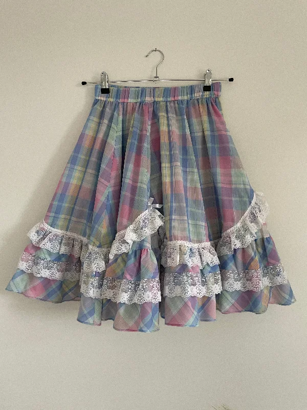 Rodeo Style Ruffles Skirt