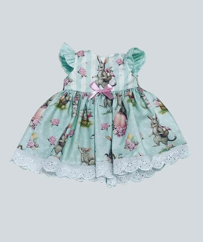 GSD0618 pre-order baby girl clothes girl rabbit easter summer dress