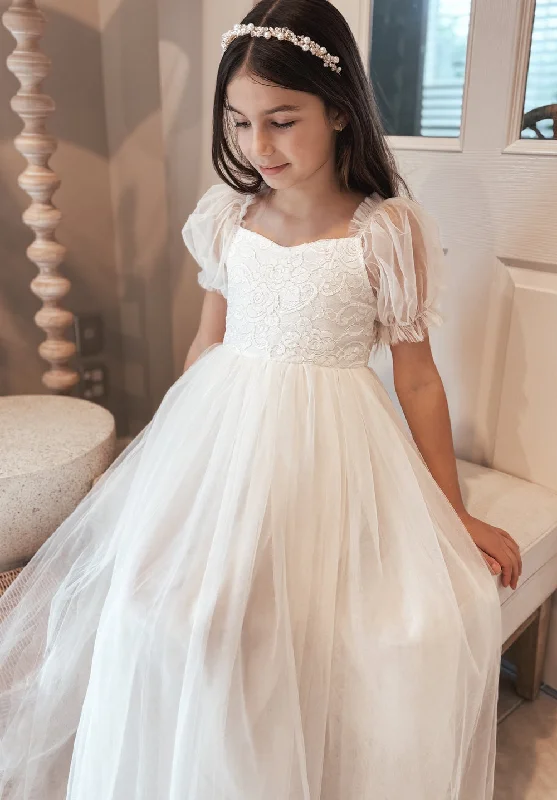 Harper Ivory Tulle Dress