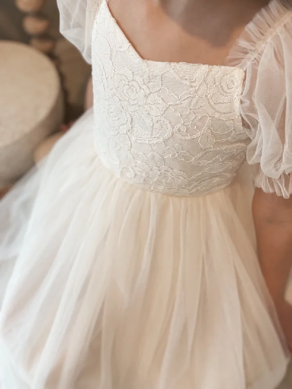 Harper Ivory Tulle Dress