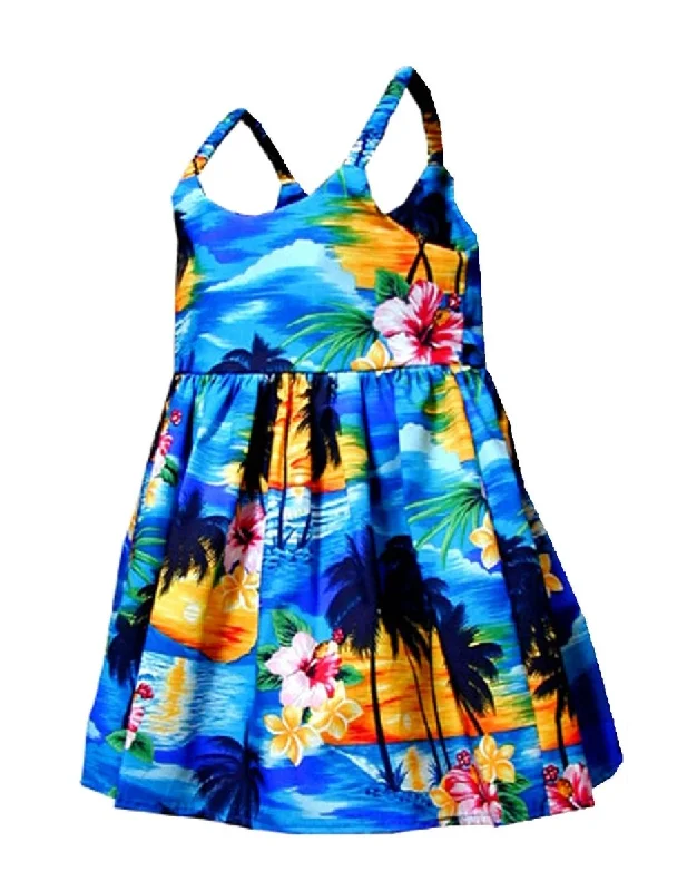 Island Sunset Sundress for Girls