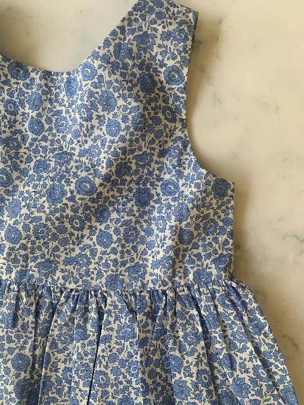 Liberty Blue and white Floral Dress