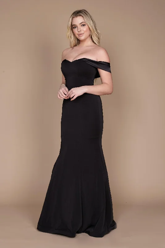 Dylan & Davids Long Formal Black Evening Mermaid Dress