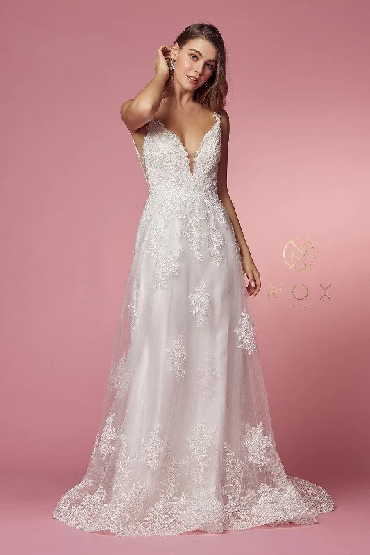 Long Lace Wedding Dress