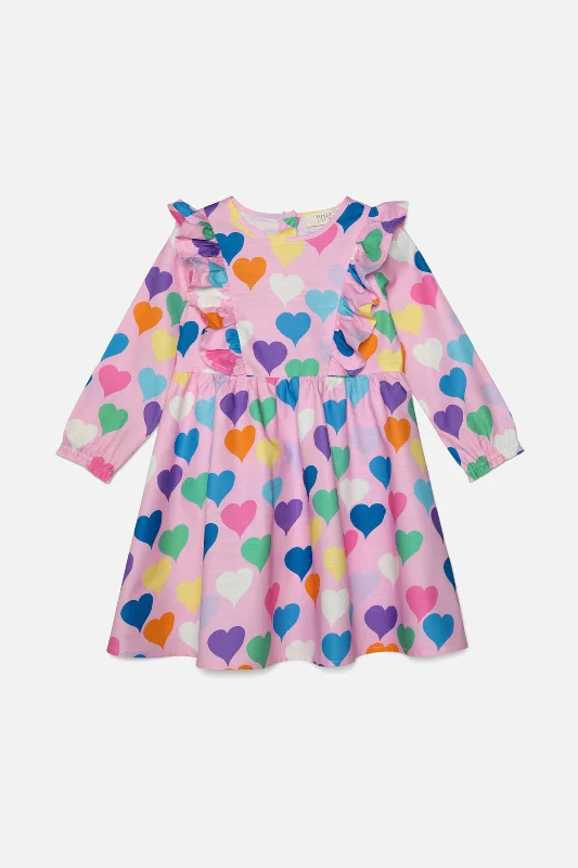 Love Heart Kids Dress