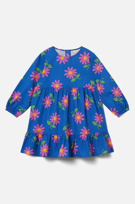 Swirly Daisy Kids Dress